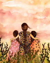 madre dos hijas